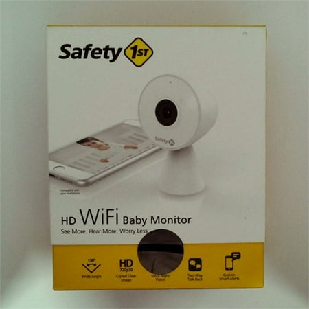 Movement Detection - Refurbished Safety 1st HD WiFi Streaming Baby Monitor Camera With Movement Detection Free Mobile App & Wireless HD Streaming