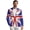 British Union, variant on Polyester Suit Jacket for Casual Workwear, Slim Fit Solid Casual Sport Coats, Monstera Deliciosa Leaf