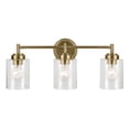 thumbnail image 2 of 45886NBR Kichler Lighting Winslow - 3 Light Bath Vanity Approved for Damp Locations - with Contemporary inspirations - 9.25 inches tall by 21.5 inches, 2 of 7