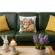 thumbnail image 4 of CaiYueKe Easter Decorative Throw Pillow Covers Cute Embroidery Accent Pillowcases Soft Short Lint Decorative Cushion Covers for Sofa Bedroom Living Room Home Decor Cozy Farmhouse Decor Pillow Shams, 4 of 7
