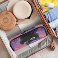 thumbnail image 5 of Hair Tools Storage with Heat Resistant Mat- Cat's Eyes with Light Printed Curling Iron Travel Bag/Flat Iron Case for Women, 5 of 8