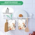 thumbnail image 6 of Two Pieces Of Square Heat Insulation Pad Oven Mitts 7x9.8 Inch Oven Microwave Kitchen Cooking Baking Cute Cartoon Orange Bird, 6 of 7