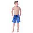 thumbnail image 3 of Beyblade Burst Boys Spinner Tops Character Allover Print Swim Trunks 6 7 Blue, 3 of 3