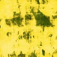 thumbnail image 1 of Ahgly Company Indoor Square Abstract Yellow Modern Area Rugs, 3' Square, 1 of 4