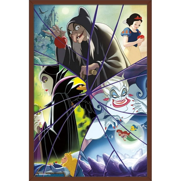 Disney Villains - Collage Wall Poster, 22.375" x 34"