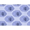 thumbnail image 1 of Ahgly Company Machine Washable Indoor Rectangle Transitional Medium Slate Blue Area Rugs, 2' x 5', 1 of 7