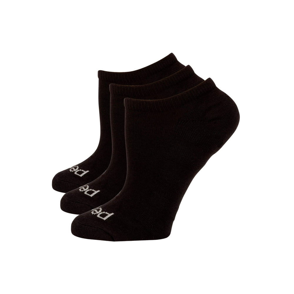 PEDS Ladies Low Cut Socks with Coolmax and Zone Cushion, 3 Pairs