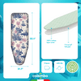 thumbnail image 3 of New Design Spring Blossom Ironing Board Cover, Universal Fit 55.1" × 21.7", Made in Italy, 3 of 6