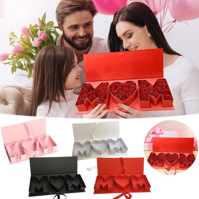 Jabonera con flores eternas, regalo para el Día de la Madre, recuerdo de boda, empaque elegante, regalo romántico, diseño floral, ocasión romántica, caja de regalo premium Blahzhy
