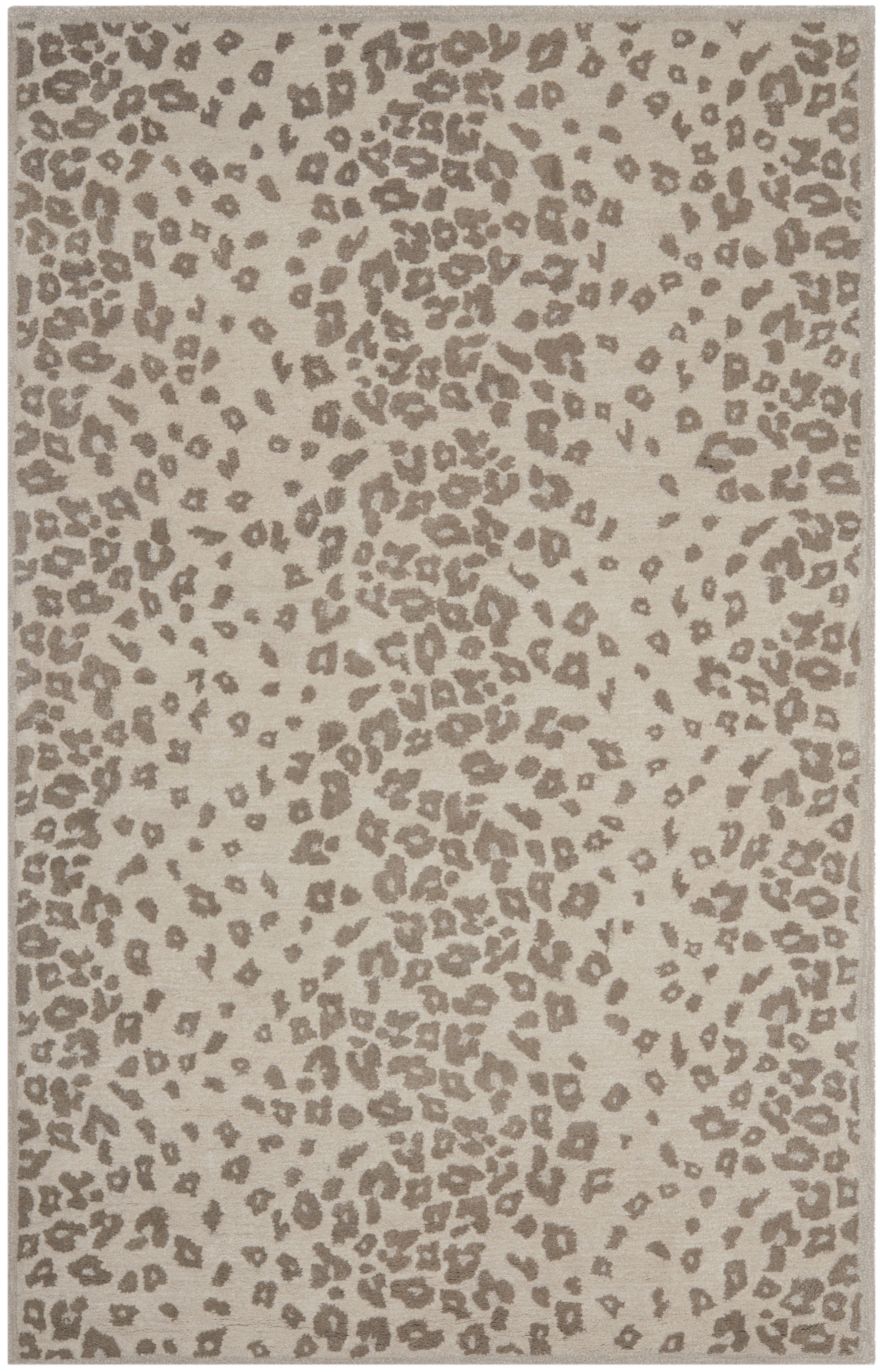 SAFAVIEH Martha Stewart Kalahari Spotted Area Rug, Sharkey Grey, 9'6" x 13'6"