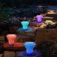 thumbnail image 3 of NAOJIE Solar Chlorine Floater avec Spectacle de Lumière Coloré, Flotteurs de Chlorines pour Piscine à Commande par Bouton, Chlore Floater avec Libération Réglable, Distributeur de Chlorines Flottant à Ouverture Facile pour Piscine, Spa, 3 of 5