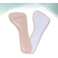 thumbnail image 4 of 1 par de plantillas autoadhesivas, transpirables, antideslizantes, suaves, absorbentes del sudor, plantillas de tacón alto, plantillas de cuero autoadhesivas, almohadillas para zapatos para mujer, sandalias de verano, uso de tacones altos (rosa) ER, 4 of 5