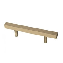 Liberty P43836C-CZ 3" Champagne Bronze Square Bar Cabinet Pull