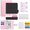 2 Pack Budget Binder, variant on AGCAN 2Pcs Budget Binder, Budget Planner with 12pcs Budget Sheets & 12pcs Zipper Envelopes, A6 Money Saving Binder with Stickers for Managing Budgets and Saving Money
