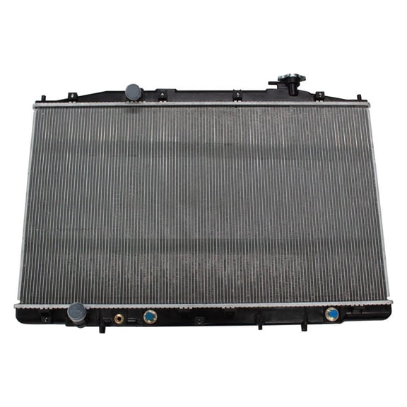 For Honda Odyssey Radiator 2011-2016 3.5L V6 Plastic / Aluminum w/ Transmission Oil Cooler For HO3010227 | 19010-RV0-A61