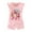 Pink, variant on Gerichy Girls Summer Outfits, Girls Three Quarter Sleeves Trousers Suit Comfortable Breathable Fashion Cute Cartoon Girls Home Suit