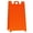 Orange, variant on Plasticade 130-R Signicade A Frame Plain Portable Folding Sidewalk Sign, Red