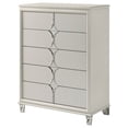 thumbnail image 4 of Olivia 5-drawer Bedroom Chest of Drawers Pearl White, 4 of 14