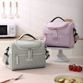 thumbnail image 3 of Bolsa térmica para el almuerzo en el trabajo Bolsa térmica de gran capacidad para comida Contenedor reutilizable para alimentos Bolsa de almuerzo de poliéster duradera para la cocina de la escuela, 3 of 7