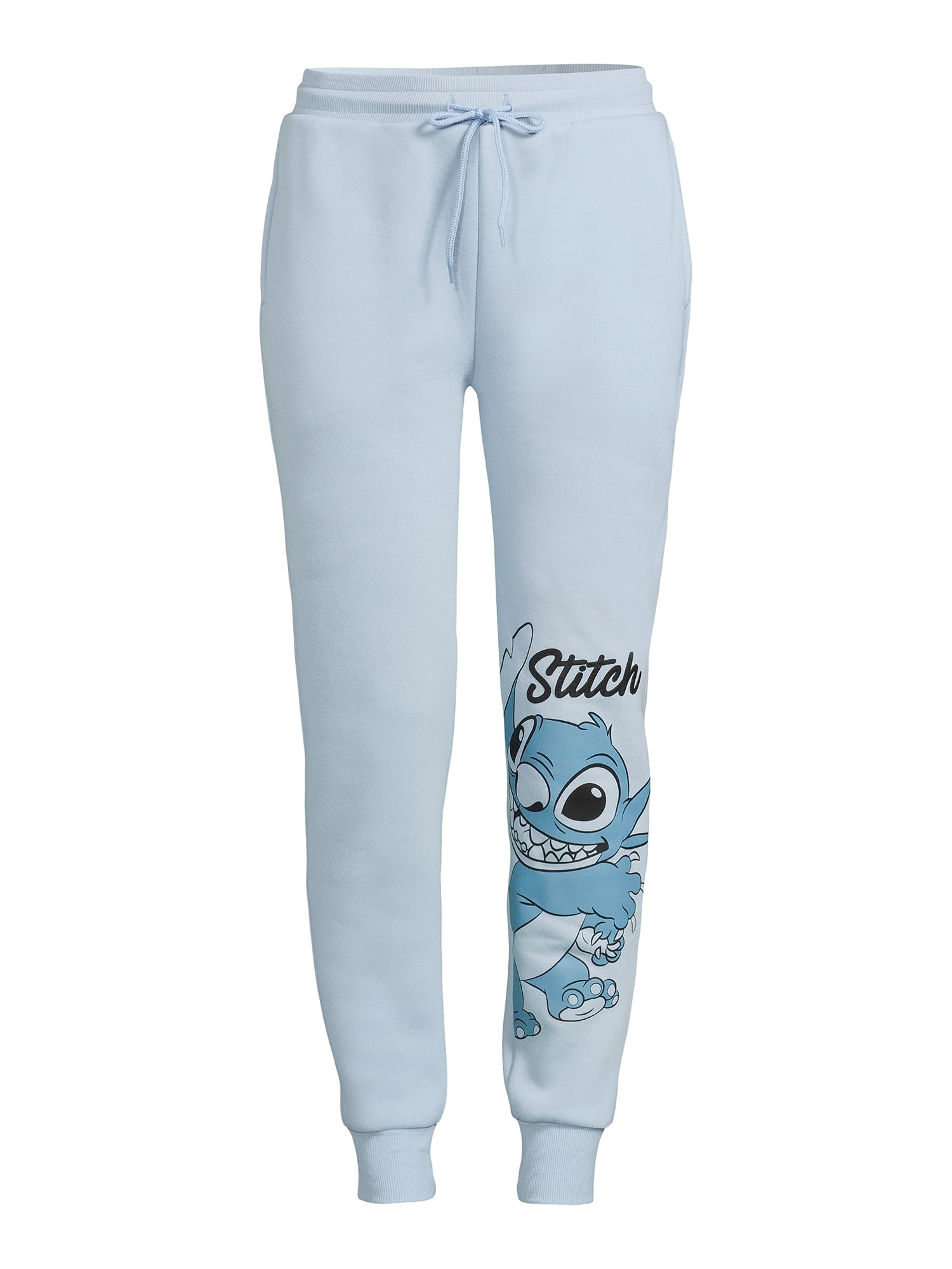 Licensed Graphics by Disney Stitch Graphic Mid-Rise Relaxed Fit Jogger Pants (Women's)
