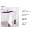 thumbnail image 4 of AK TRADING CO. 60 x 102-Inch Rectangular Polyester Tablecloth - Fuchsia, 4 of 4
