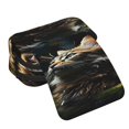thumbnail image 4 of Disketp Realistic Style Cute Cat Estuche de Lápices de Doble Capa con Tapa Abatible y Cremallera, Organizador Escolar para Adolescentes y Adultos, 4 of 7