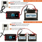 Kepeak Intelligent Charger KPC-12/24V 8 Amps 12V-24V Fully Automatic Automotive Battery