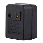 CableVantage Step Down Transformer Travel Adapter 50W US AC 220V To 110V Voltage Converter US