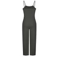 thumbnail image 6 of VBTAPA Two Piece Sets for Women Sleeveless Crop Top Wide Leg Pants Lounge Sweatsuit Set Yoga Tracksuits 2026 Summer Outfits Dark Gray XL, 6 of 8