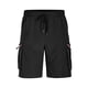 thumbnail image 3 of Ceisia Men's Slim Functional-style Quick-dry Gift Casual Shorts Breathable Contrast Zipper Cargo Pockets Multi-Color, 3 of 6