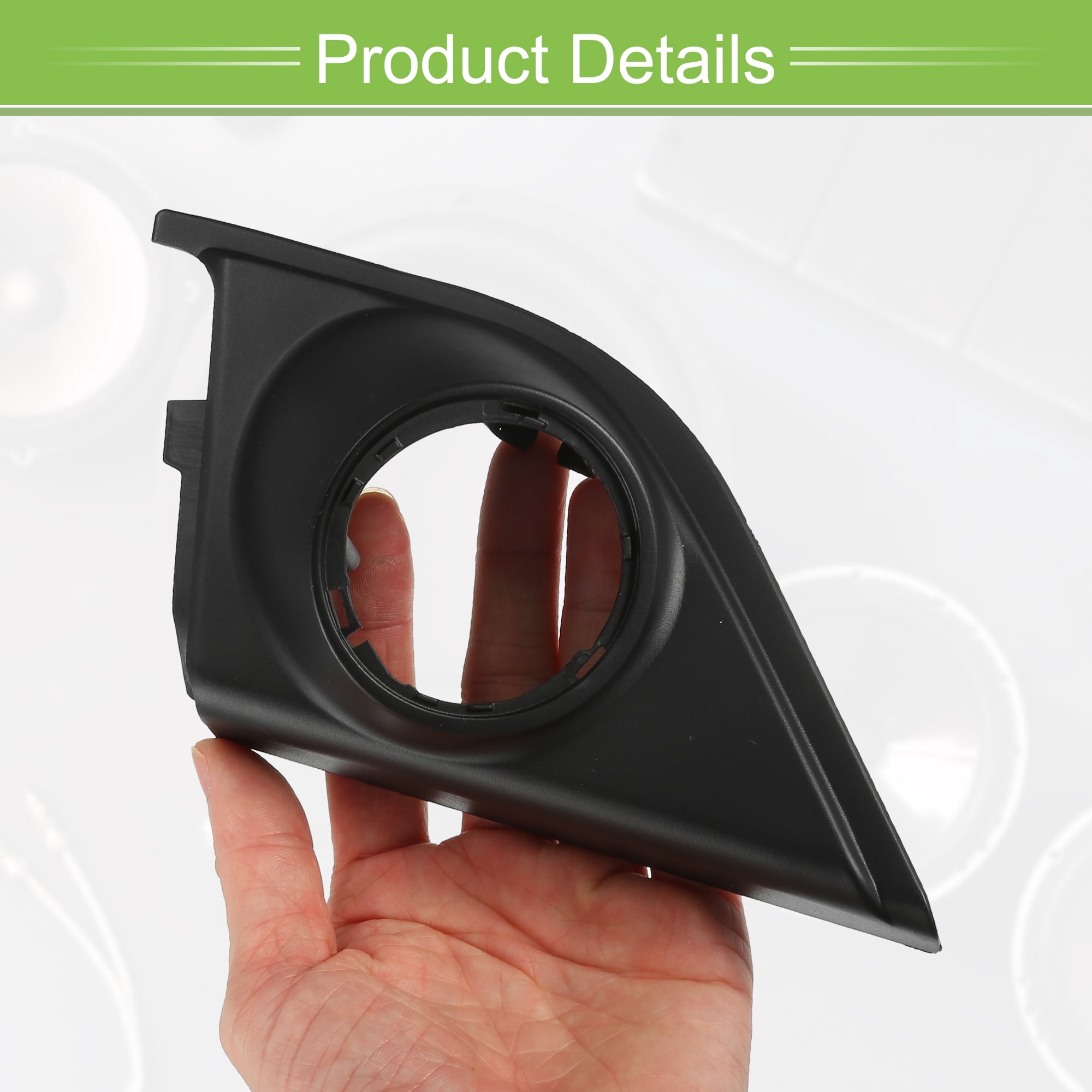 Unique Bargains Car Door Speaker Window A Pillar Cover Trim for Honda CRV 2017-2019