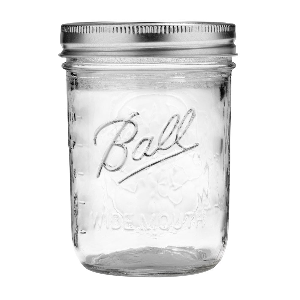 Mosteb 16 oz Clear Glass Mason Jars with Metal Lid - Buy 16 oz wide mouth mason  jar, 16 oz mason jar with lid, 8oz mason jars Product on Mosteb Bottle 