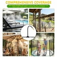 thumbnail image 2 of Automatic Drip Irrigation Kit, 100FT Garden Watering System with 16 Adjustable Copper Nozzles & Atomizing Sprinklers for Raised Beds, Greenhouse, Lawn, Yard - Water Saving DIY Irrigation System, 2 of 9