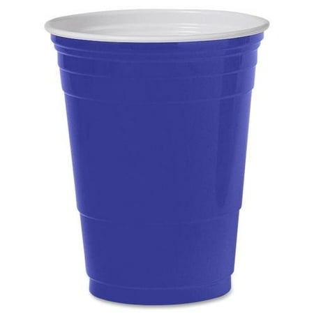 UPC 041165068122 product image for Solo Plastic Party Cup - 16 Oz - 50/pack - Polystyrene - Blue (P16BRLPK_35) | upcitemdb.com