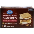 thumbnail image 2 of Great Value Swiss Milk Chocolate S’mores Kit, 2 of 5