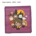 thumbnail image 3 of KAYOU-suministros de fiesta de cumpleaños de Harry Potter, plato de papel desechable, servilleta, taza, mantel, Pancarta, decoraciones de fiesta de cumpleaños para niños, 3 of 5