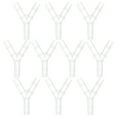thumbnail image 4 of Raindrops Garden Hose Y Fitting 10Pcs White Plastic Joints For Laboratory And Chemical Industry 3.2mm, 4 of 8