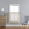 thumbnail image 2 of Warm Home Designs 30" W x 36" L Golden Linen 2 Tier Panels. FI Linen Tiers 36, 2 of 4