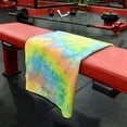 thumbnail image 4 of Microfiber Performance Towel, Quick-Dry Absorbent, Soft Texture, for Gym Workouts, Beach Activities, Travel Use, High-Efficiency Wiping, Durable Polyester Blend, Sports Essentials Akmoler Trending, 4 of 4