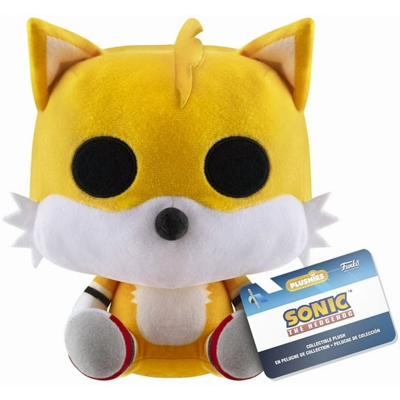 Funko Plush: Sonic the Hedgehog - Tails, 7-Inch