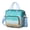 Sky-blue-11, variant on Ocean Life Turtle Print Insulated Lunch Bag – Leakproof Large Cooler Tote with Cute Cartoon Sea Turtle Pattern, Adjustable Strap for Beach, School, or Travel