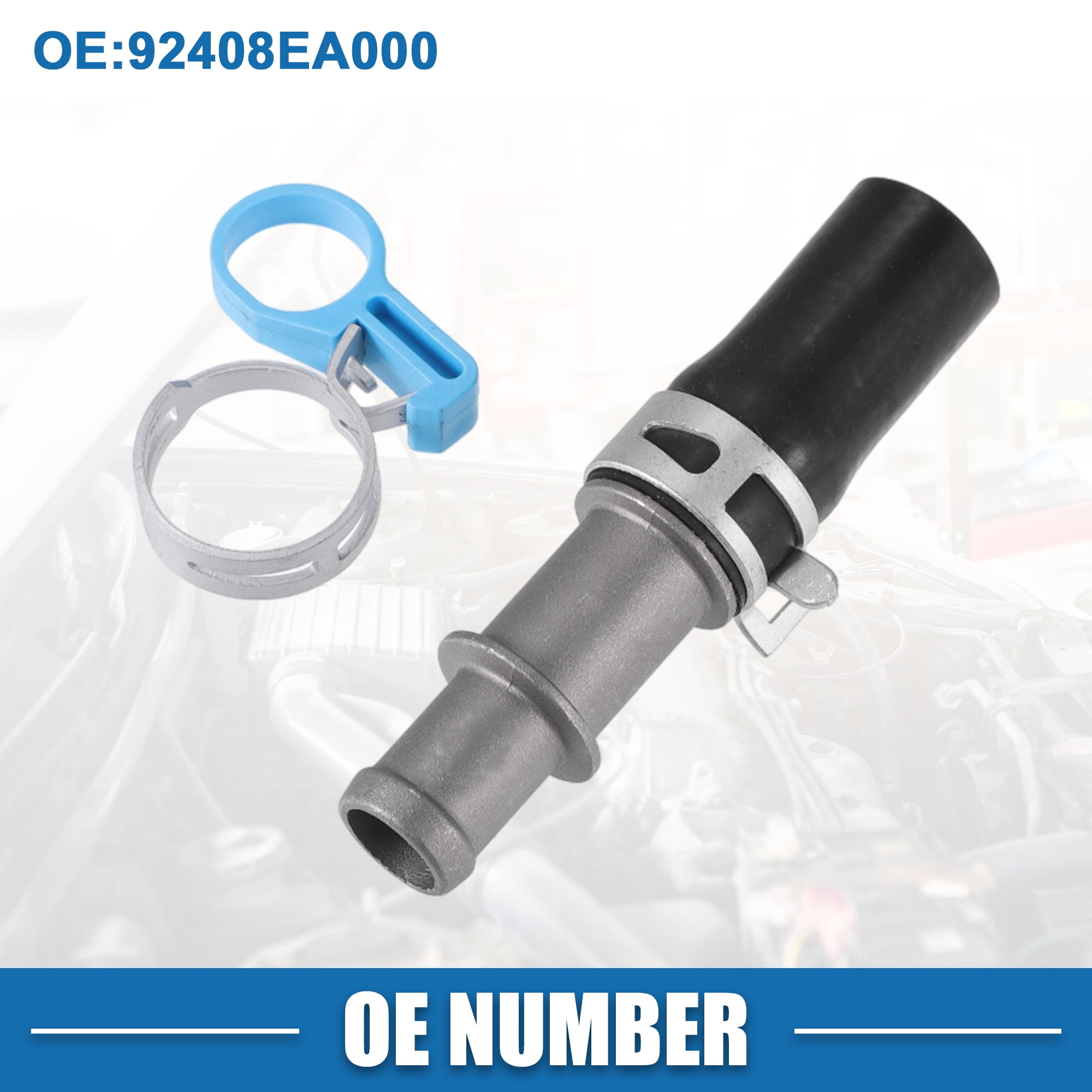 Unique Bargains Engine Heater Hose Assembly No.92408EA000 for Nissan Frontier 2005-2019