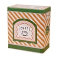 thumbnail image 3 of Contenant de Rangement pour Café en Étain Scellé, Boîte de Rangement en Fer pour Thé et Collations 6.5 Po x 3.7 Po x 6.8 Po Rouge Ou Vert, 3 of 7