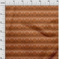 thumbnail image 3 of oneOone Georgette Viscose Orange Fabric Block Sewing Craft Projects Fabric Prints By Yard 42 Inch Wide, 3 of 5