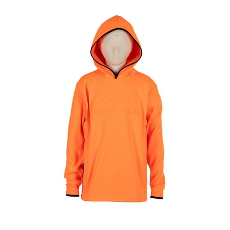 Mossy Oak Youth Long Sleeve Camouflage Hunting Pullover Hoodie Blaze Orange XL
