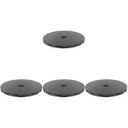 4pcs Cake Turntable Kitchen Spice Holder Rotatable Serving Tray 360-degree Rotating Turntable