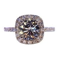 thumbnail image 2 of Fashion Full Diamond Ring For Women Engagement Ring Jewelry Gifts (Rings), 2 of 2