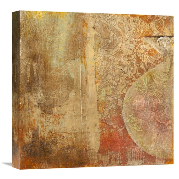 Global Gallery Italo Corrado 'Rosso tramonto' Canvas Wall Art