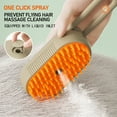 thumbnail image 3 of STAOEDU Cat Steam Brush, 3 in 1 Cat Steamy Brush Cleanser, Silicone Massage Grooming Brush, Pet Hair Cleaning Brush Comb for Cats Dogs, 3 of 5