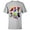Athletic Heather, variant on Holiday Avengers Team Festive Christmas Stockings - Short Sleeve T-Shirt for Kids - Customized-Black